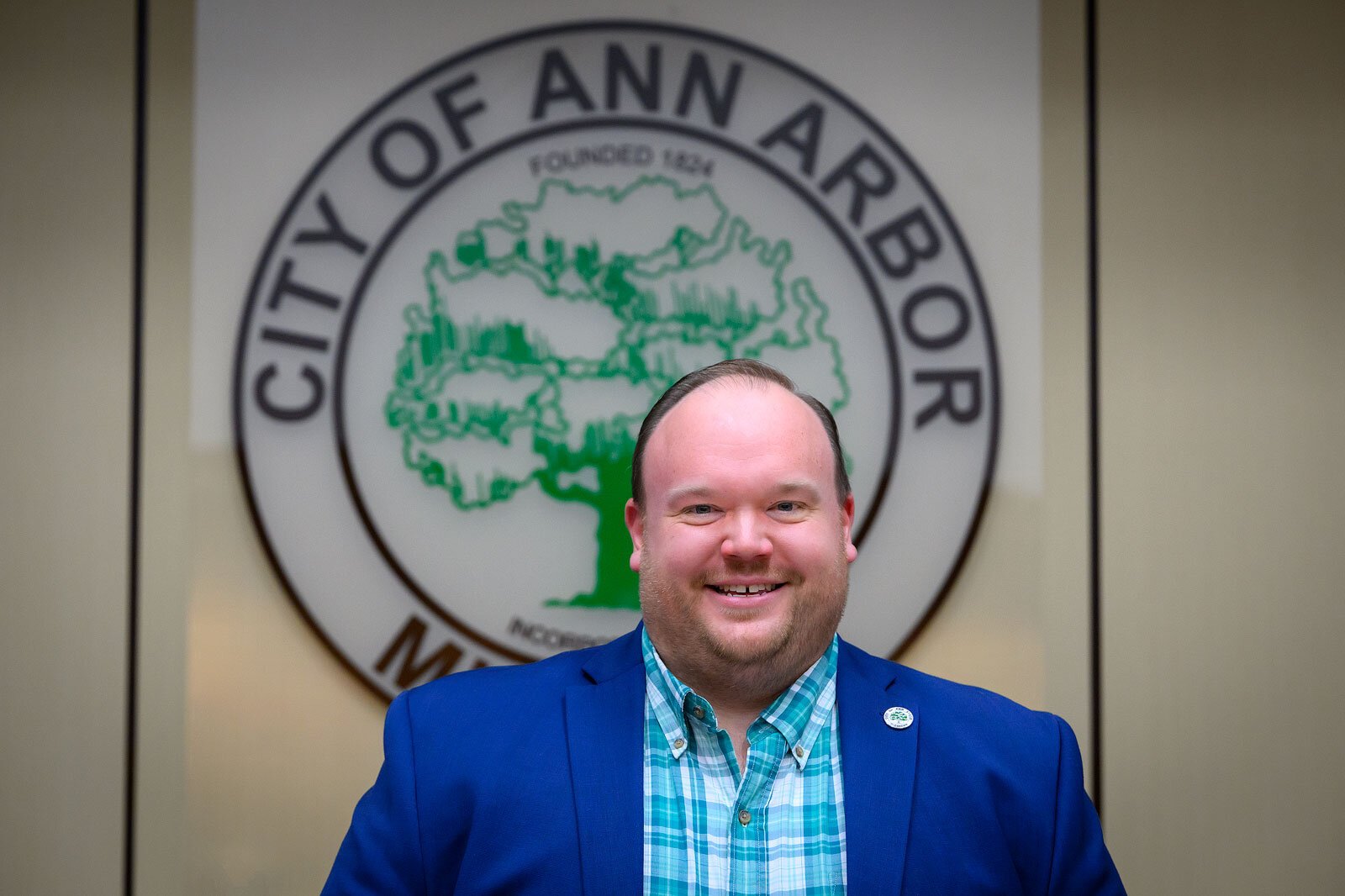 Ann Arbor City Council Member Travis Radina.