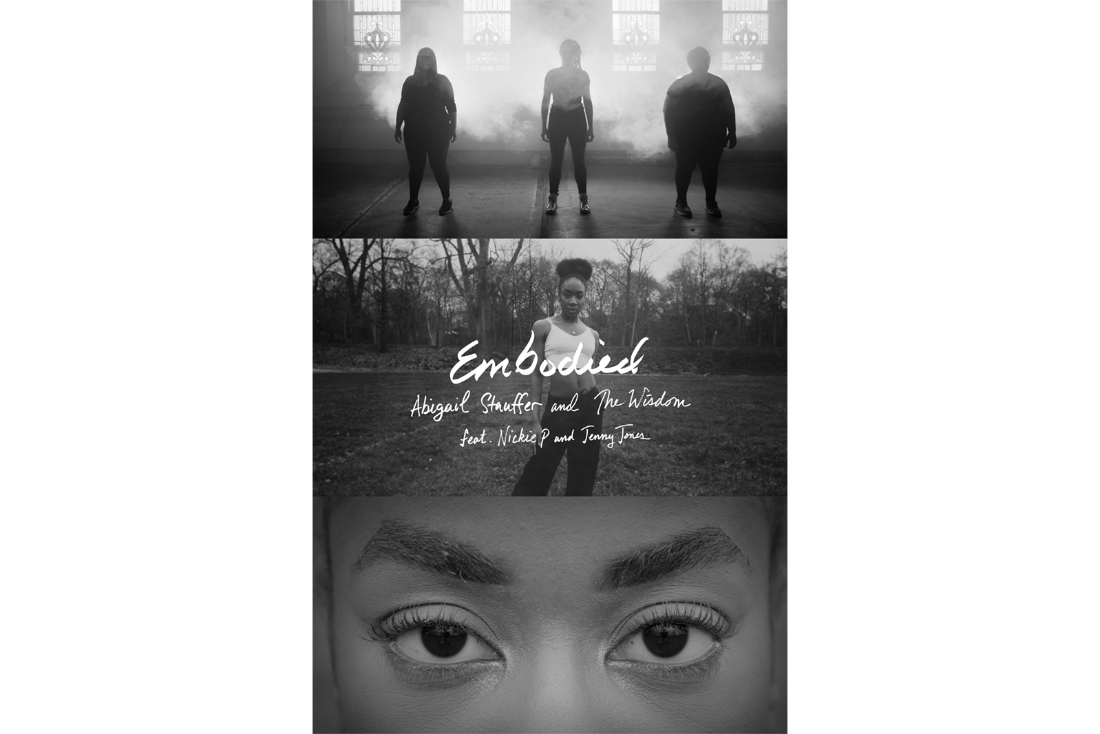 A poster for "Embodied."