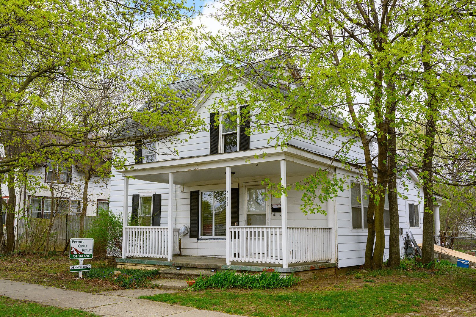 A home for sale near downtown Ypsilanti.