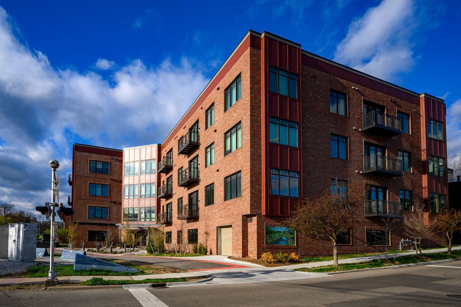 The Gallery Condominiums on the Old West Side of Ann Arbor.