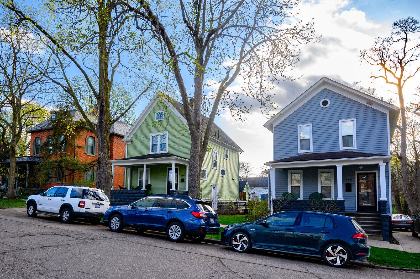 Old West Side Neighborhood in Ann Arbor.