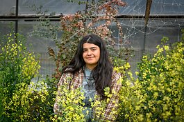 Growing Hope Garden Manager Cristi Rodriguez-Alfaro.