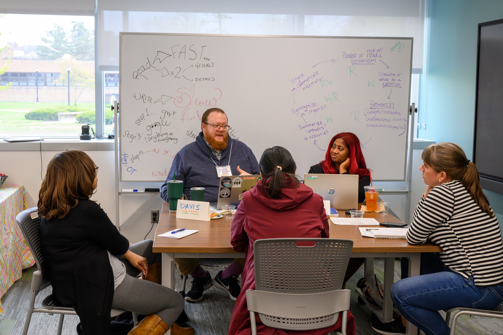 A writing workshop facilitated by Ann Blakeslee.