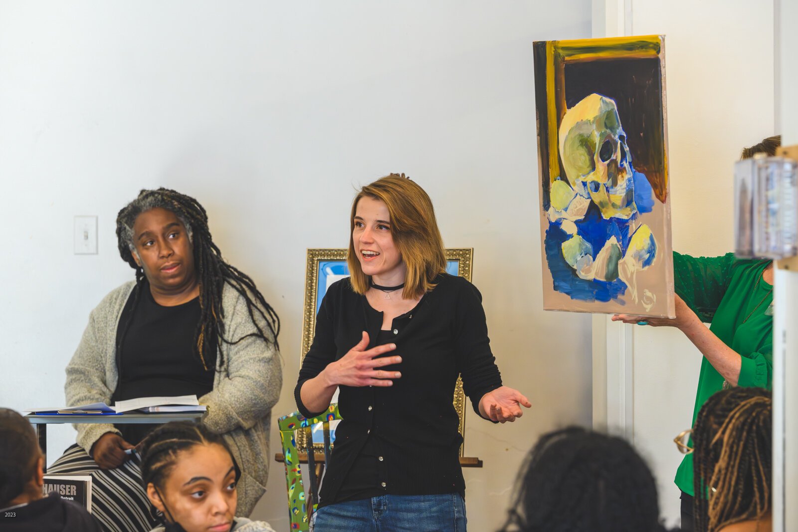 The inaugural meeting of the Ypsi Fine Arts Club.