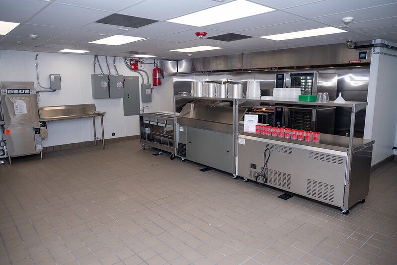 The new Shalom Commercial Kitchen.
