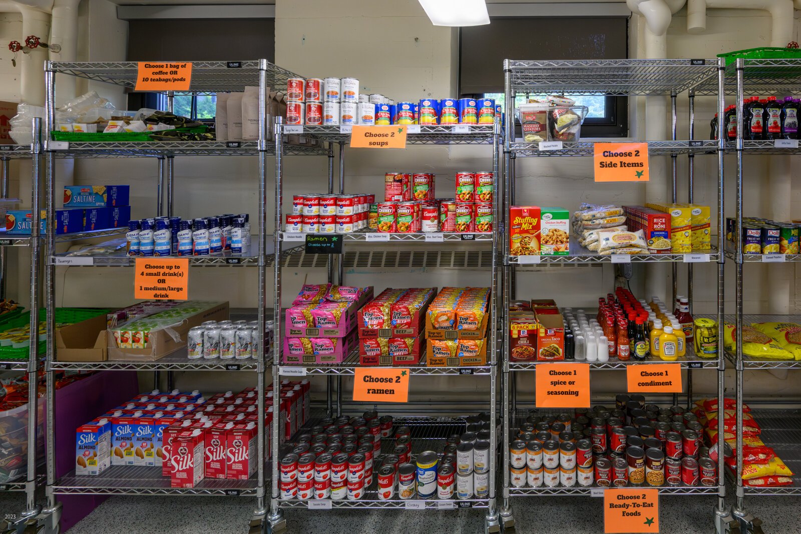 Swoop's Food Pantry at Eastern Michigan University.