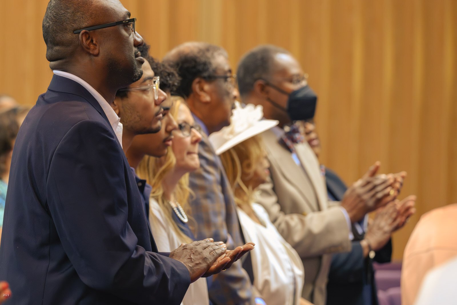 Sunday service at Brown Chapel AME Church in Ypsilanti.