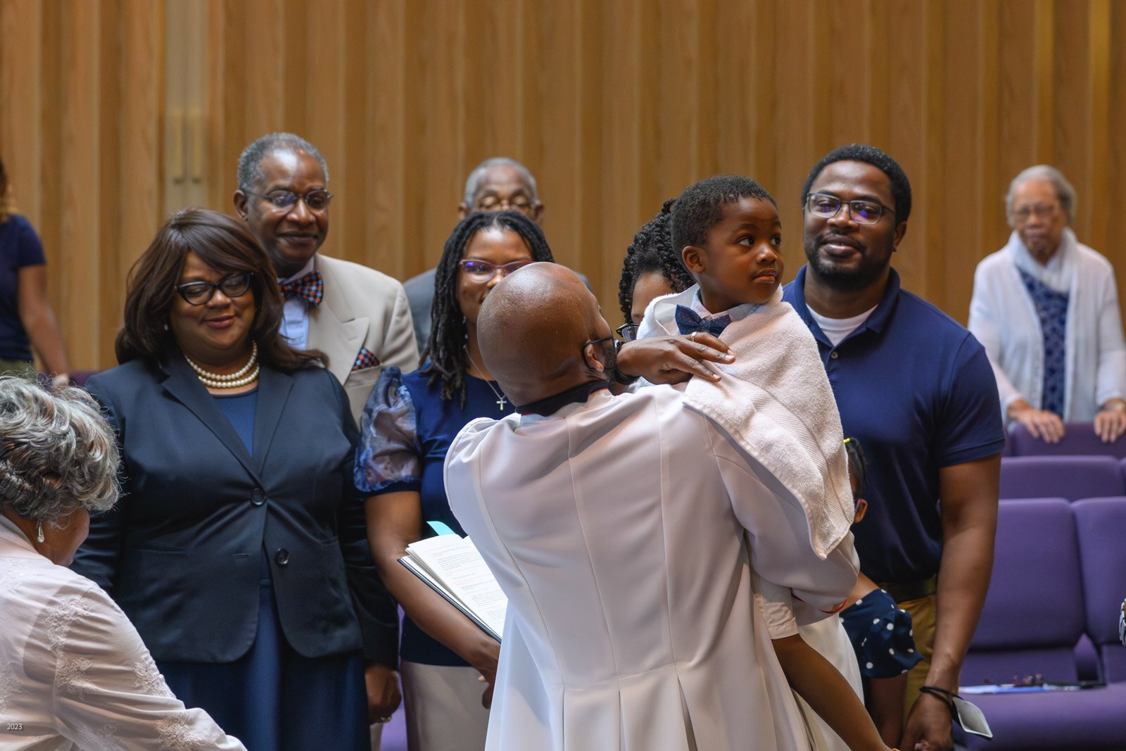 Sunday service at Brown Chapel AME Church in Ypsilanti.