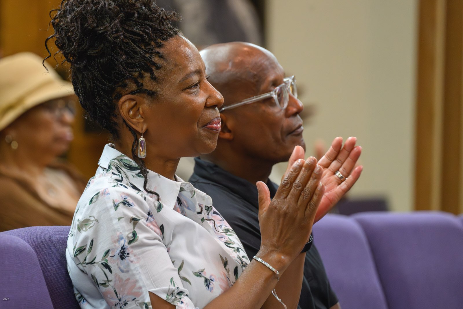 Sunday service at Brown Chapel AME Church in Ypsilanti.