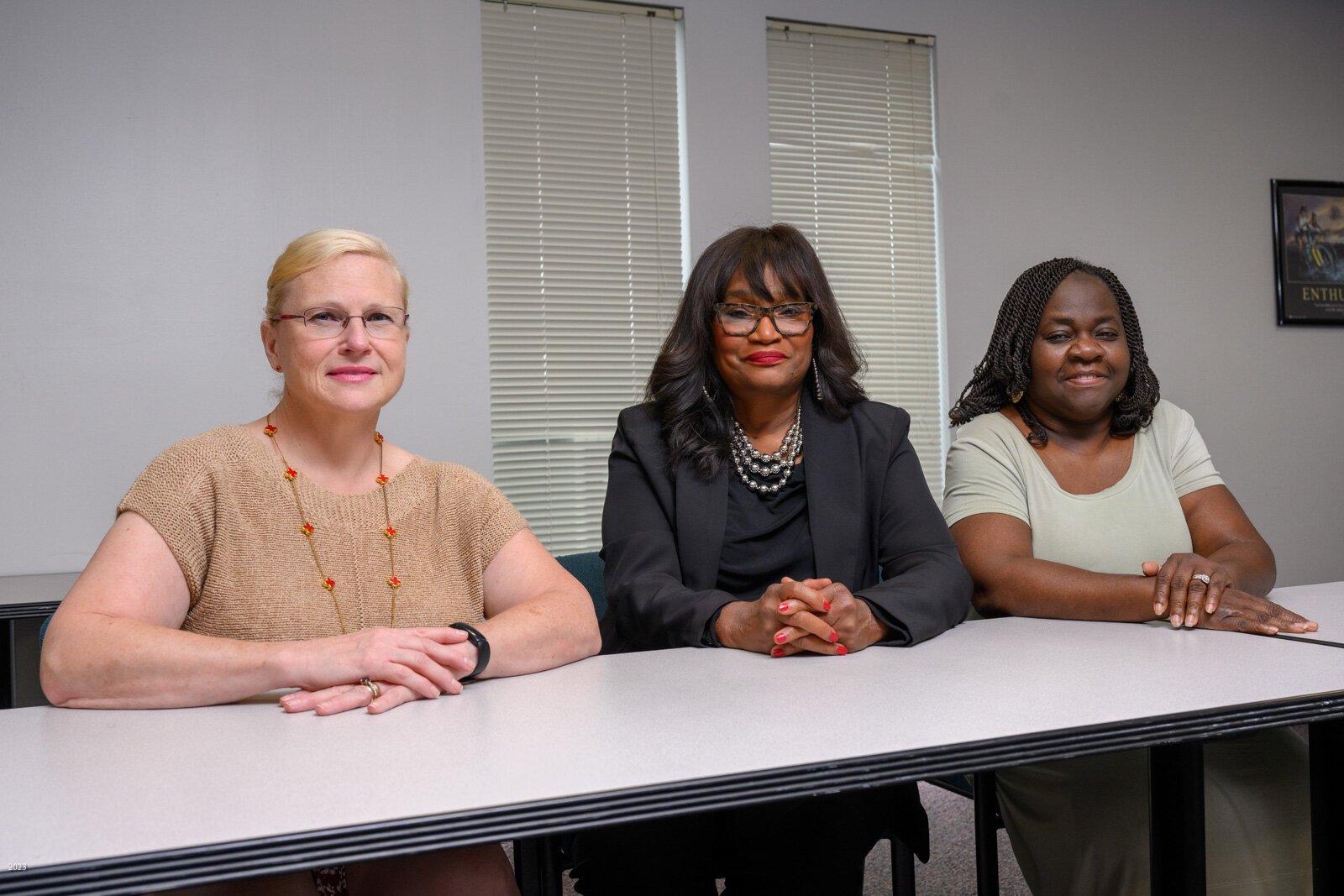 SURE Moms' Denise Wieck, Florence Roberson, and Patrica Davis.