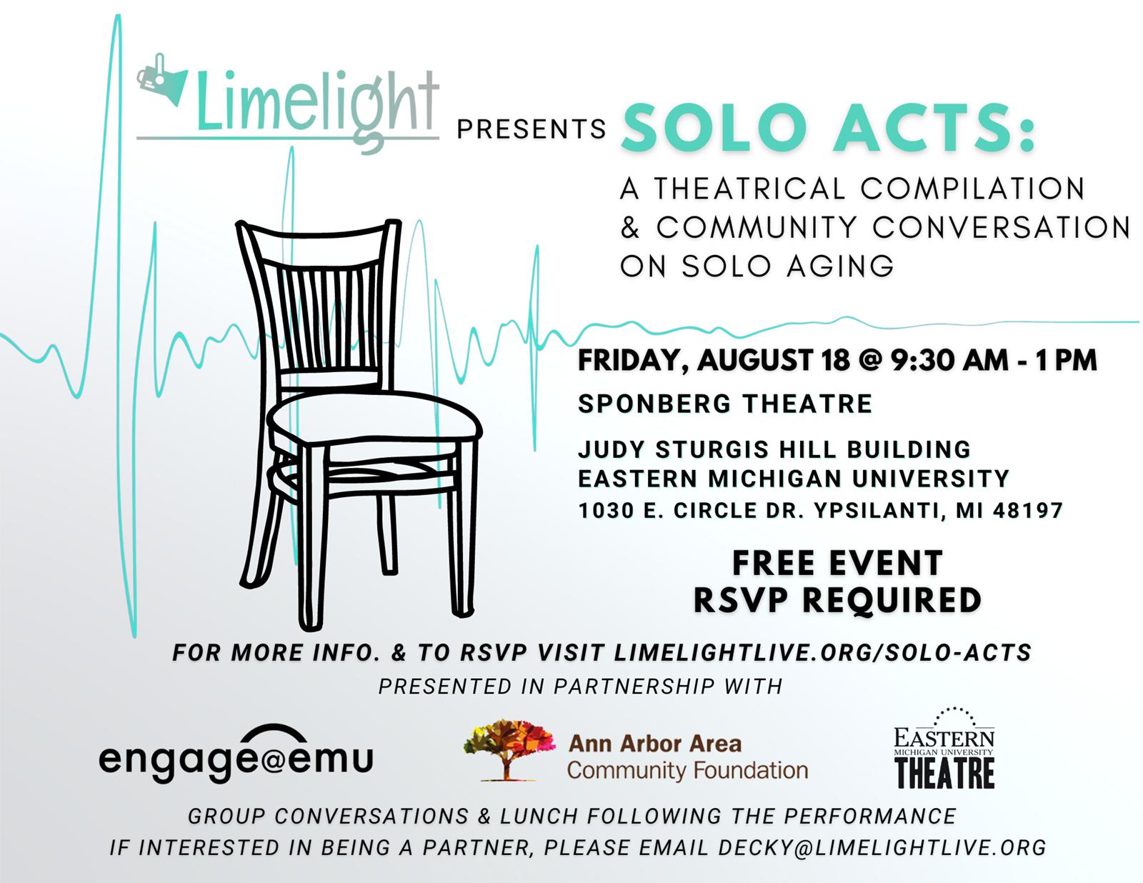 Solo Acts flyer