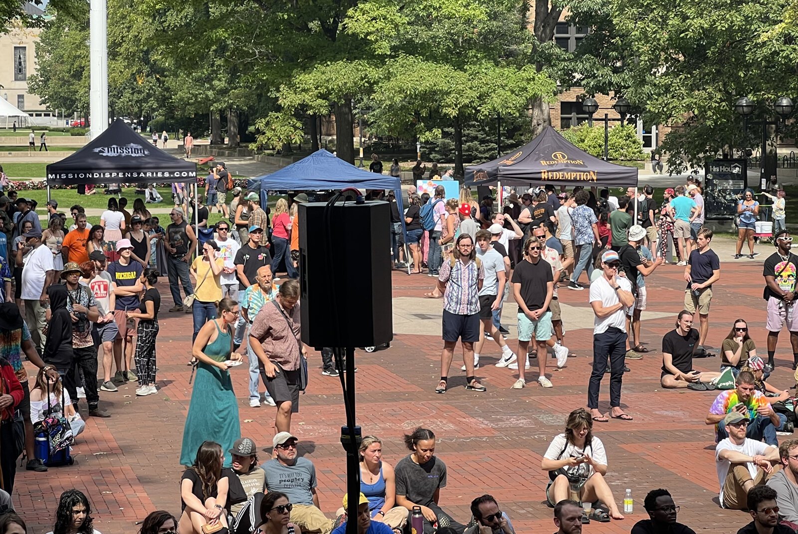 Attendees at Entheofest 2022.