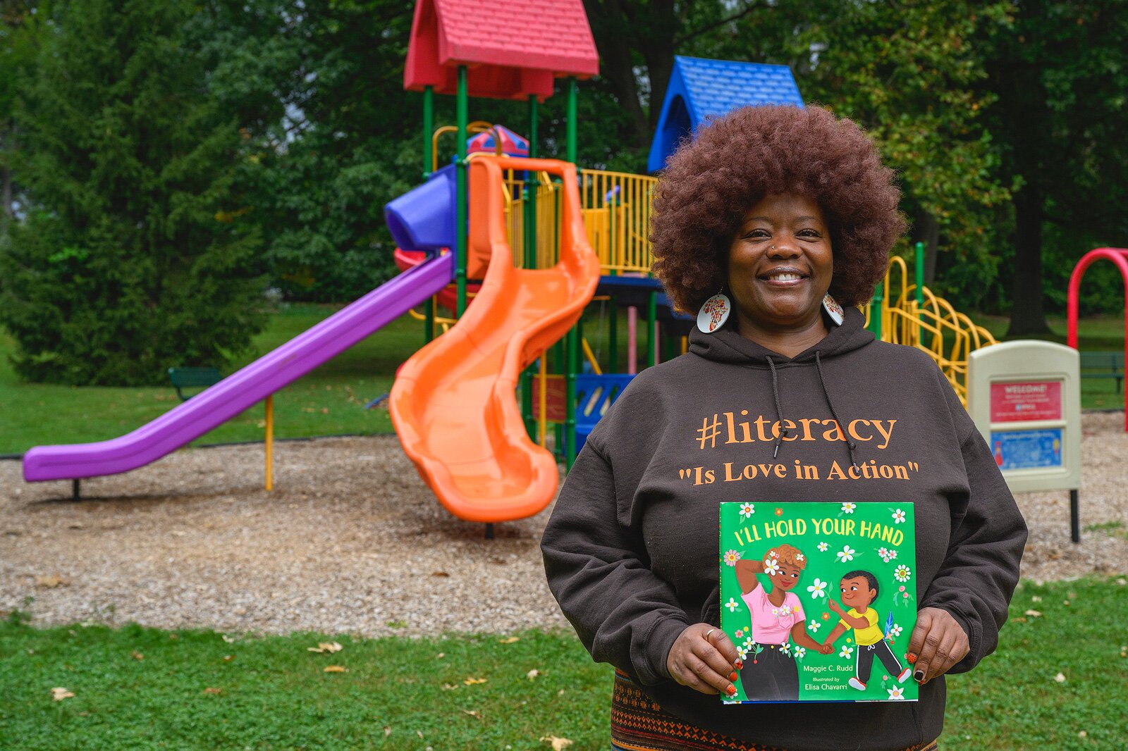 Our Community Reads founder Kallista Walker.