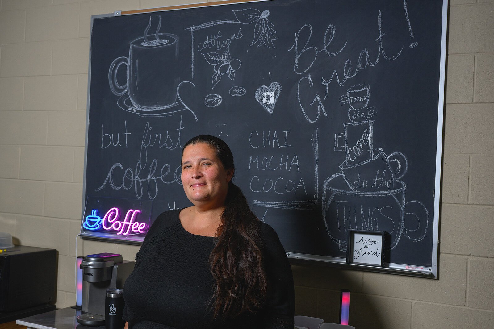 Lauren Fardig-Diop, Achieving College and Career Education culture and climate coach.