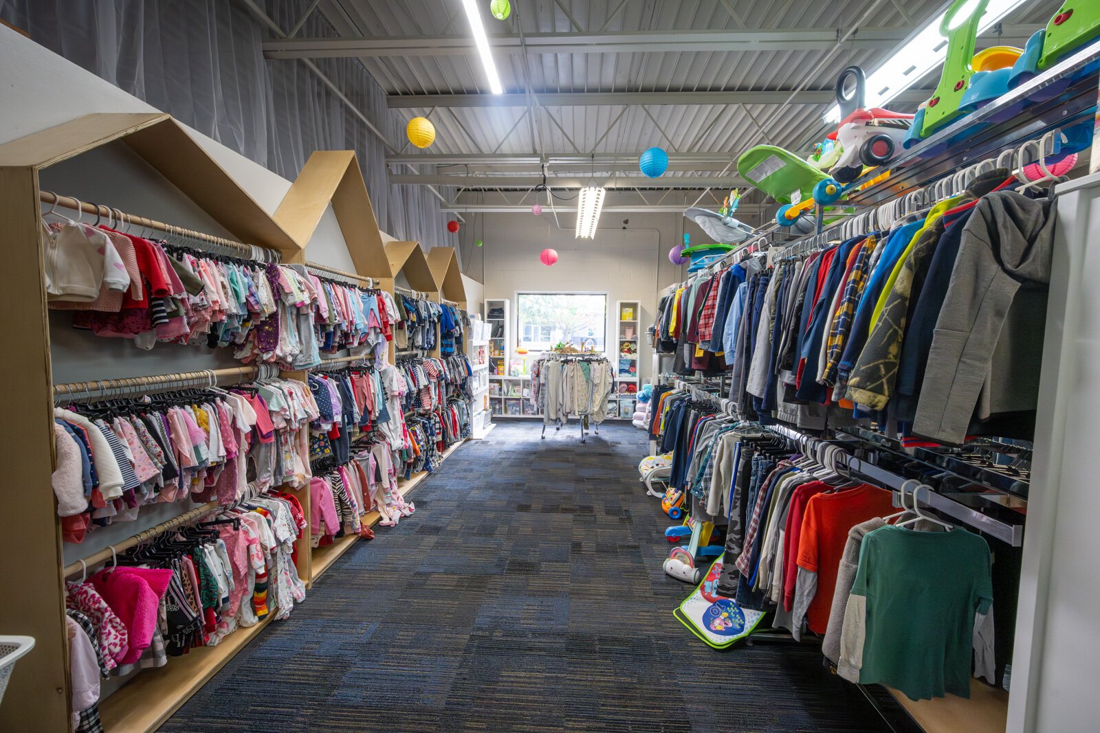 The Michigan Foster Care Closet.