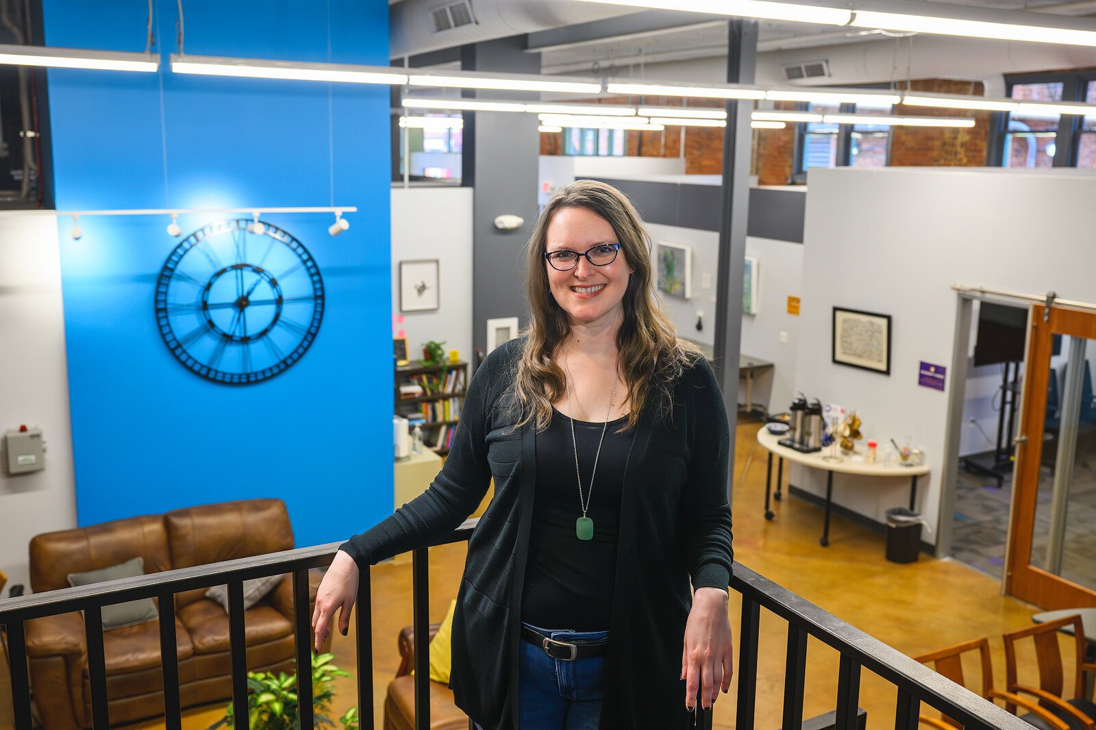 Back Office Studio Community Manager Kristin Danko.