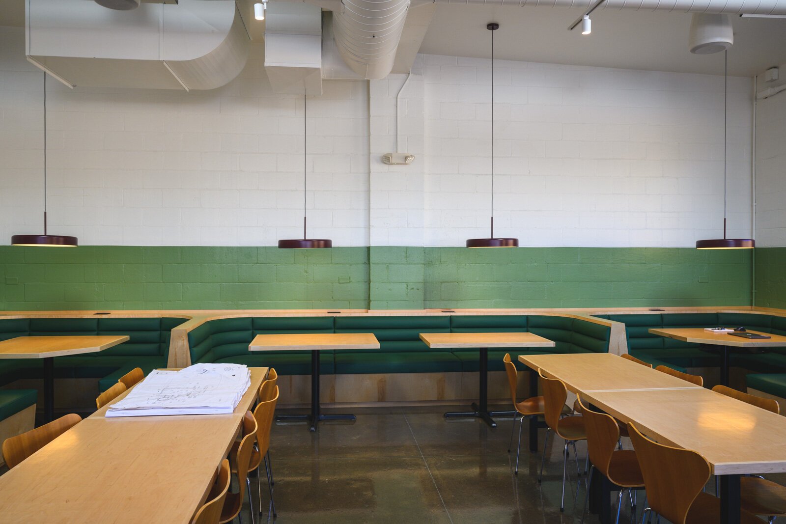 Inside Lowertown Bar and Cafe.