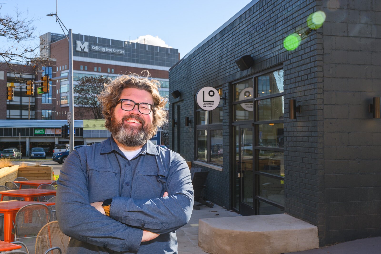Lowertown Bar and Cafe co-owner Pete Baker.