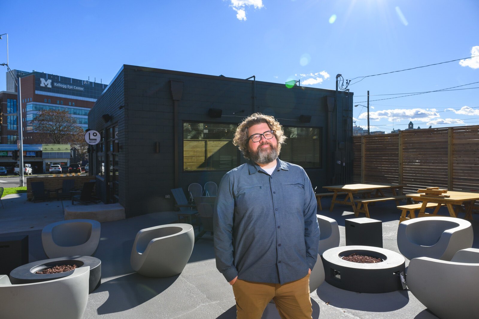 Lowertown Bar and Cafe co-owner Pete Baker.