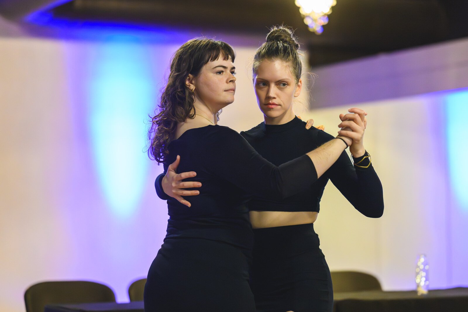 Jose Fernandez & Sofia Daly teaching at the November Community Milonga.