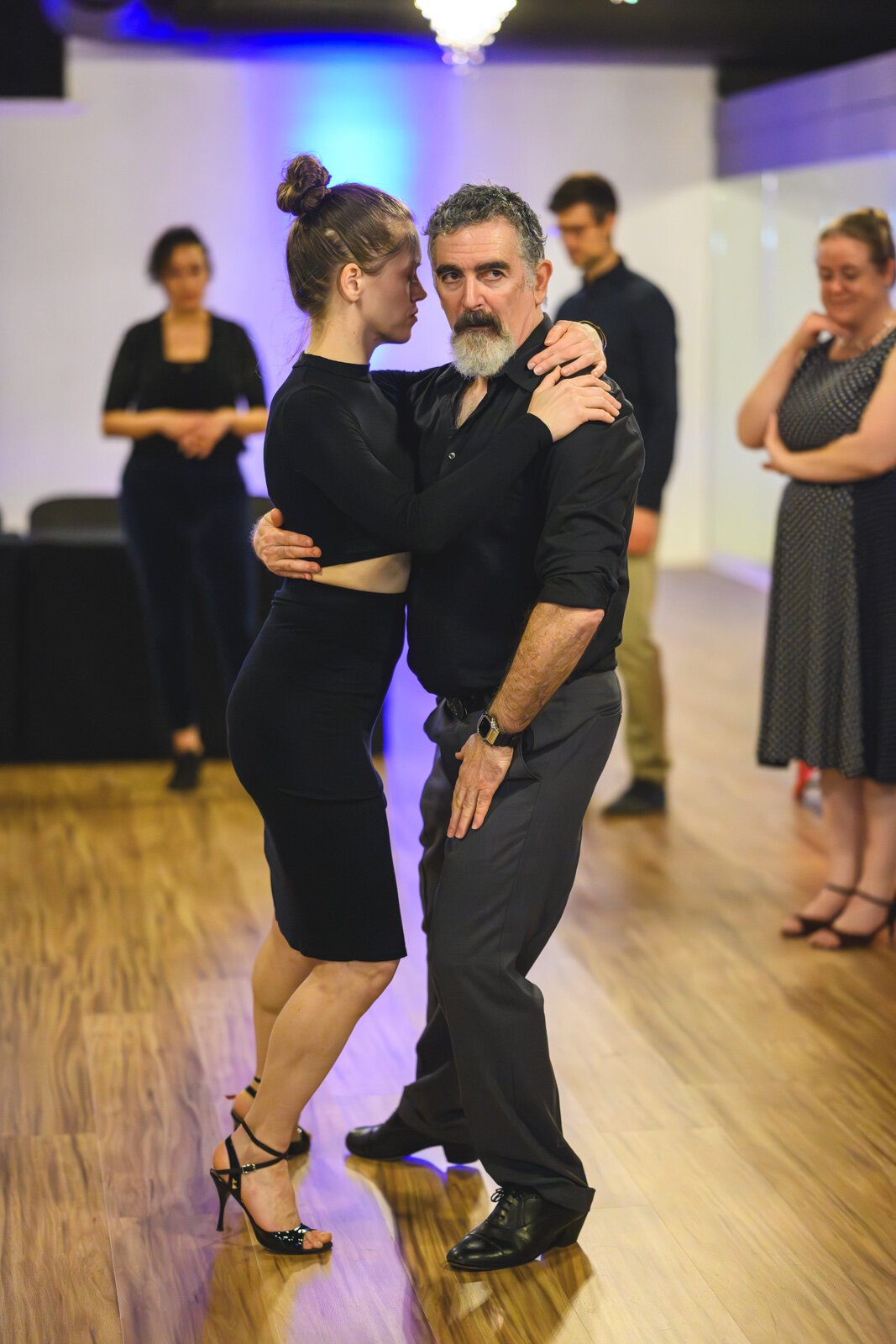 Jose Fernandez & Sofia Daly teaching at the November Community Milonga.