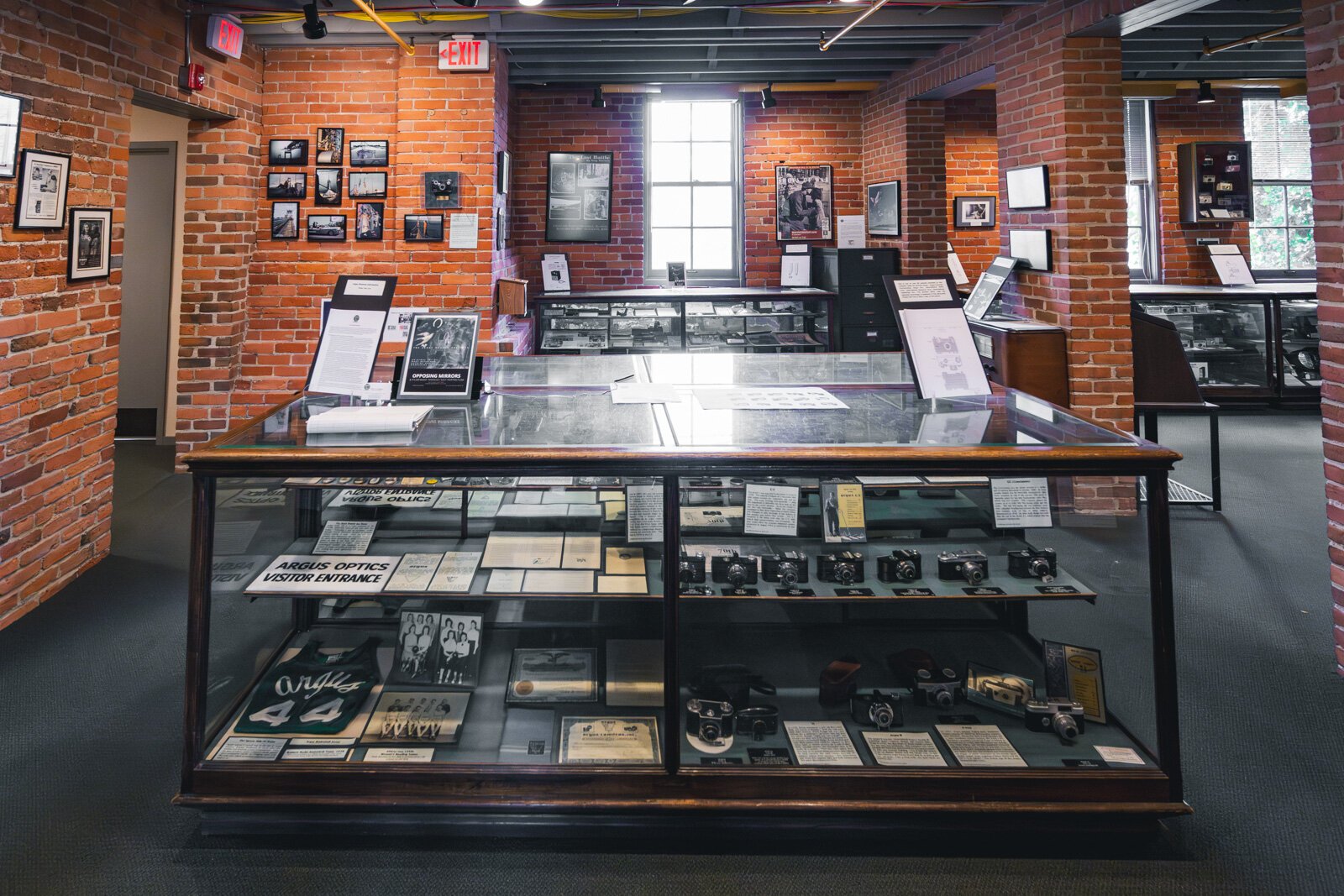 A display at the Argus Museum.