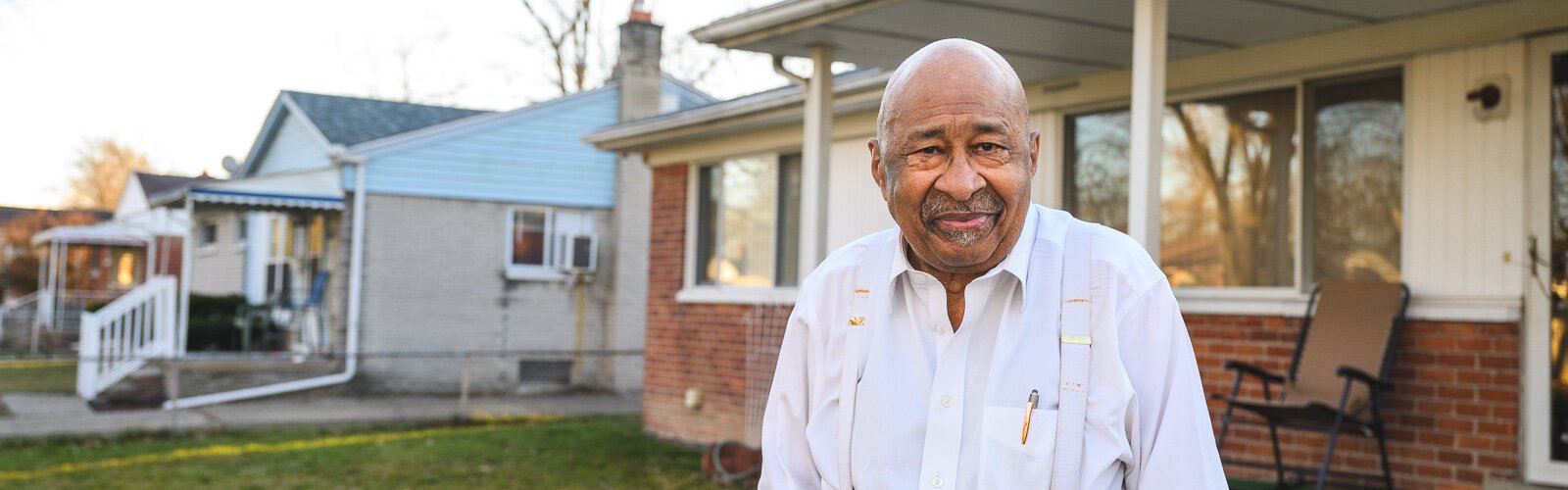 Robert Harrison at his West Willow home.