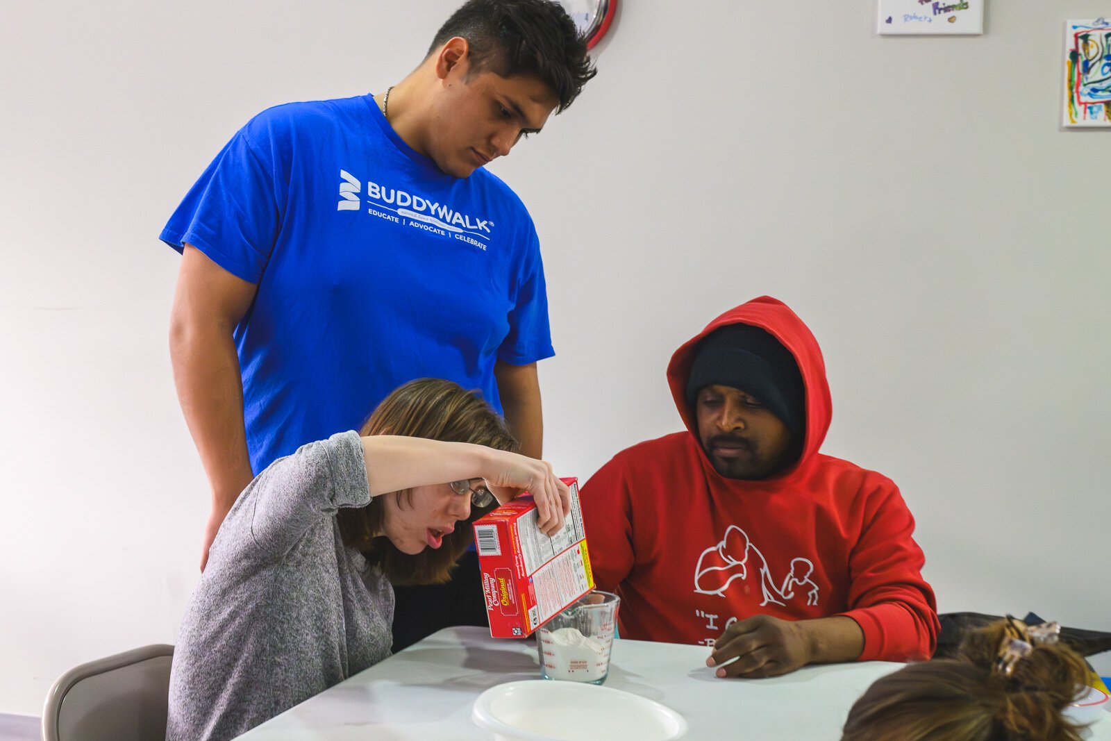 Feed The Need Sensory Zone at Unique Care Connect Community Center.