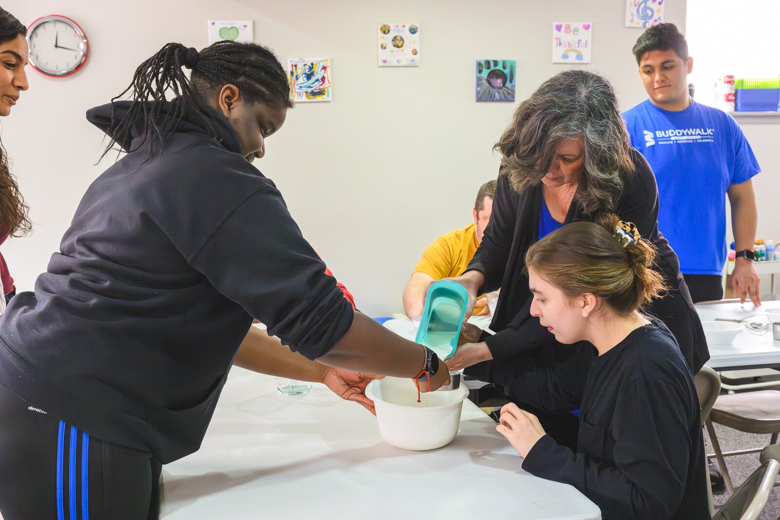 Feed The Need Sensory Zone at Unique Care Connect Community Center.