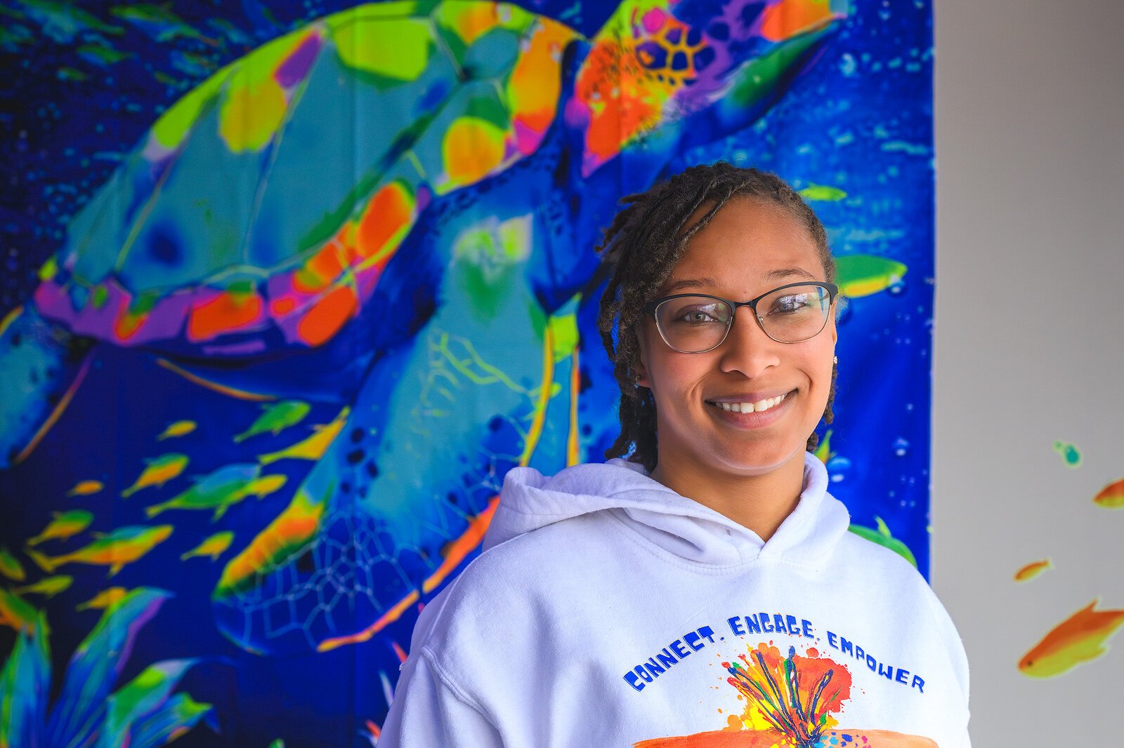 Feed The Need Sensory Zone founder Tiana Haygood.