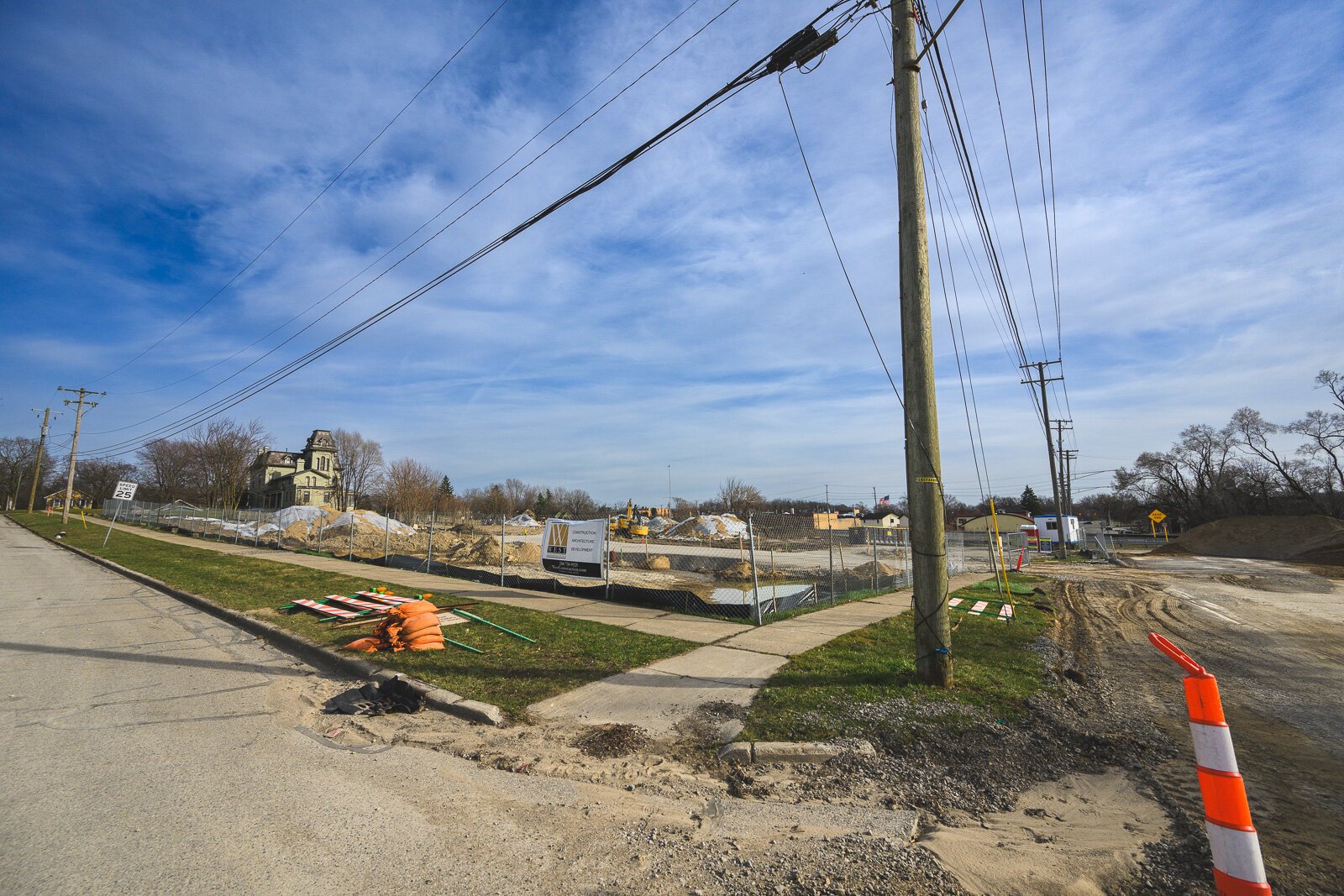 The Dorsey Estates site at 220 N. Park St. in Ypsilanti.