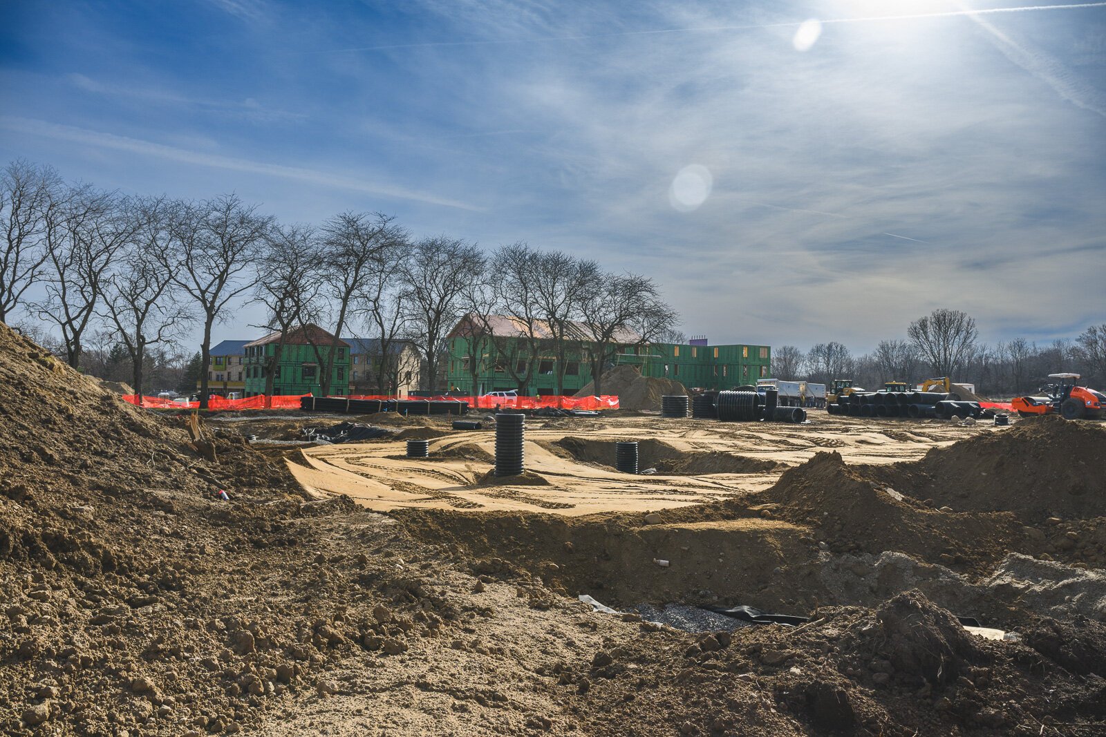 The Grove at Veridian near County Farm Park in Ann Arbor.