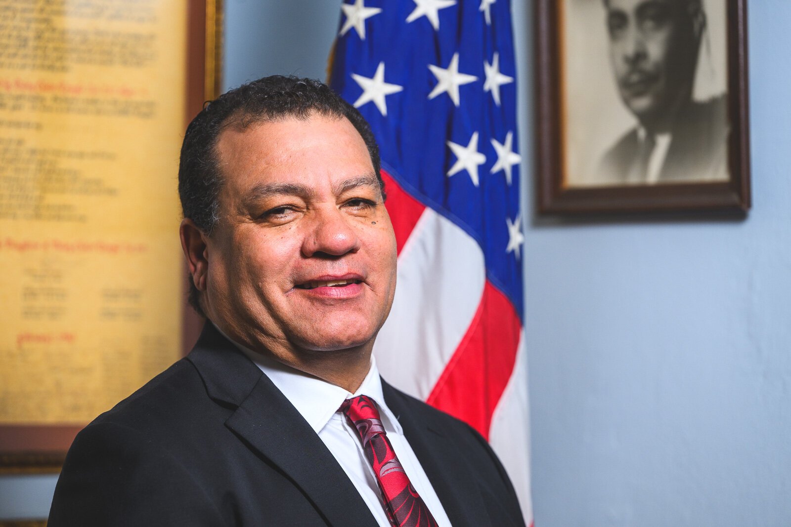 James L. Crawford Elks Lodge  trustee Darren Knox.