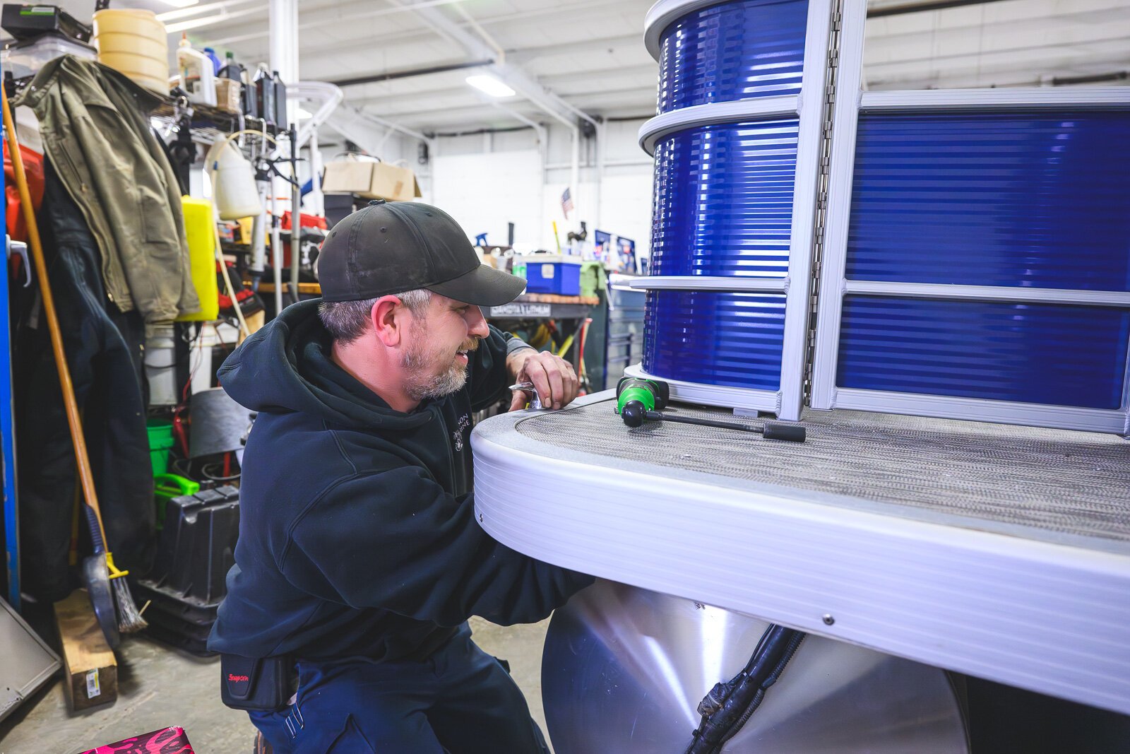 Wilson Marine Brighton apprentice Adam Tobkin.