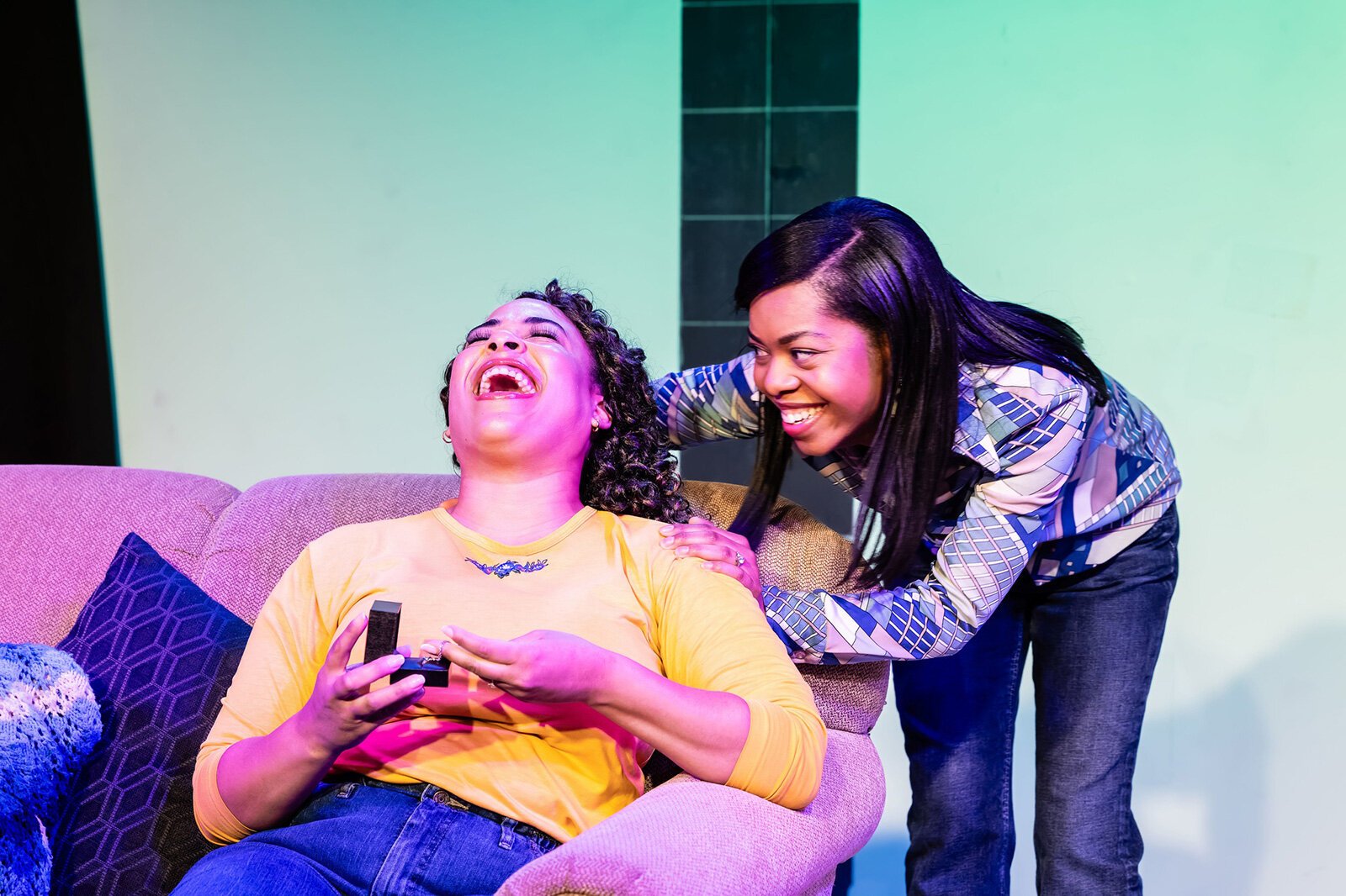 Theatre Nova's production of "the ripple, the wave that carried me home."