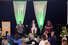 The President’s Leadership Recognition Luncheon at Washtenaw Community College, where the 2024-2026 Economic Outlook for Washtenaw County report was revealed.