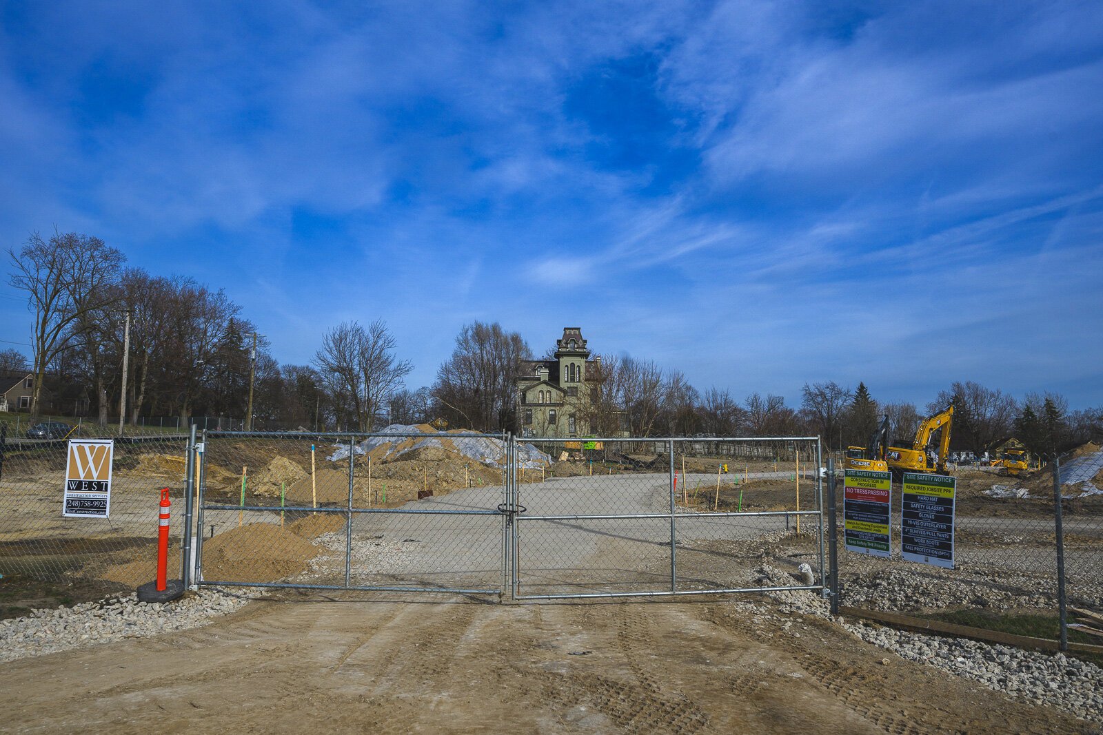 Dorsey Estates at 223 N. Park St. in Ypsilanti under construction.