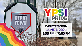 A promotional image for Ypsi Pride.