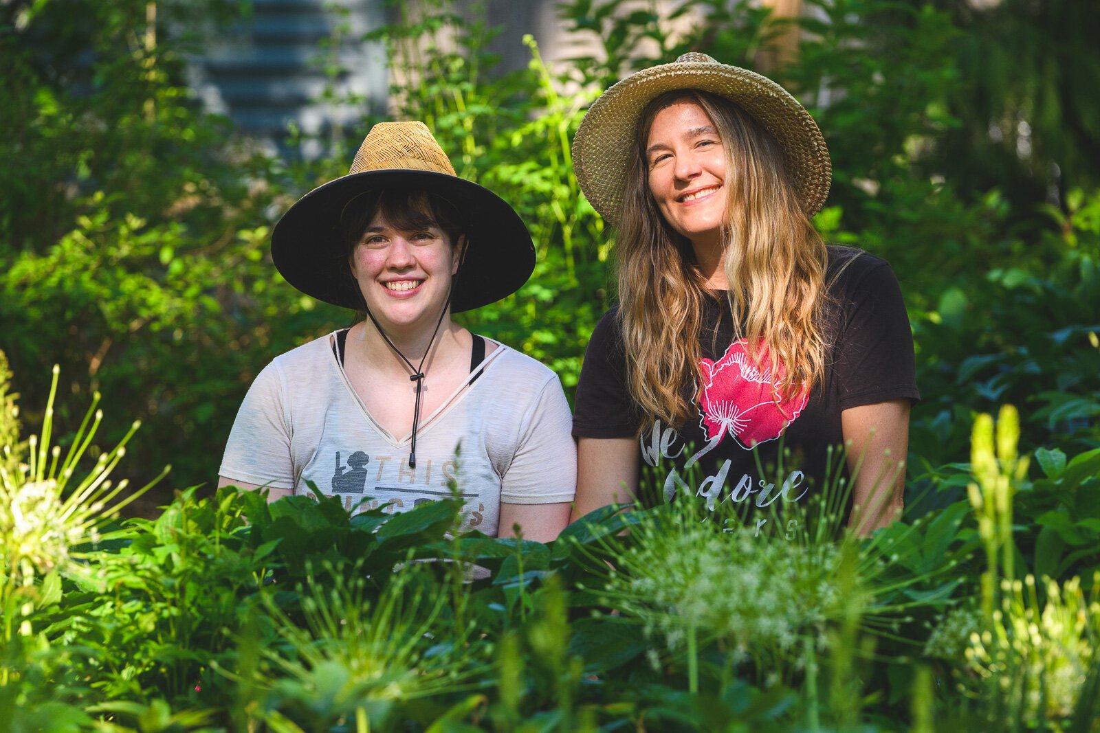 Kate Morris and Ginny Blades at We Adore Flowers.