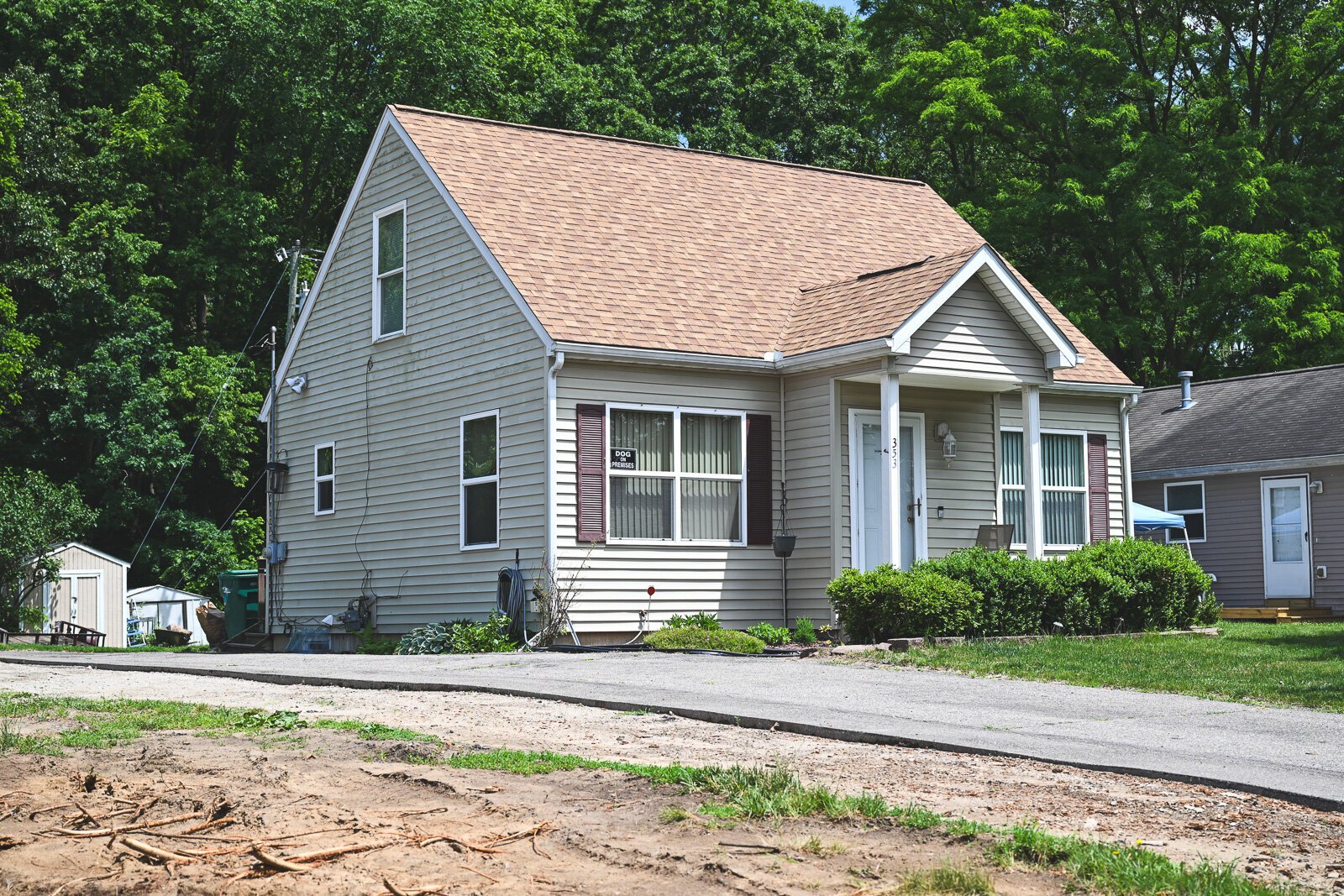 A Habitat home on Firwood Street in Ypsilanti.
