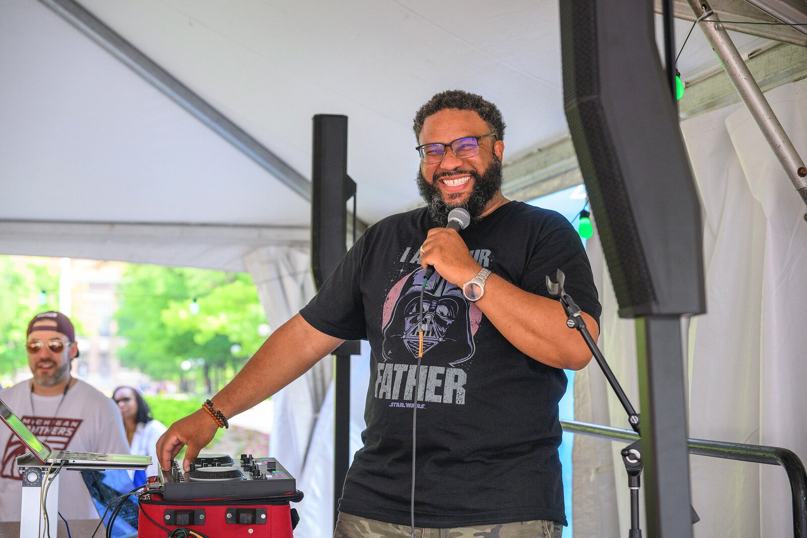 Rod Wallace at Ann Arbor Summer Festival in 2023.