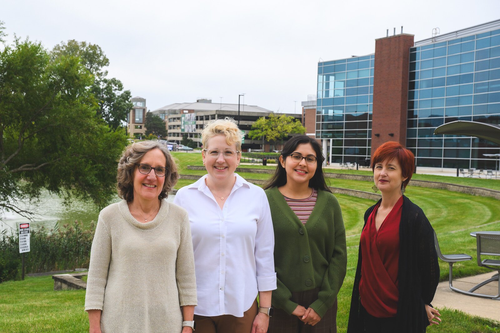 Ann Blakeslee, Melissa Brooks-Yip, Angelica Esquivel, and Kristine Gatchel.