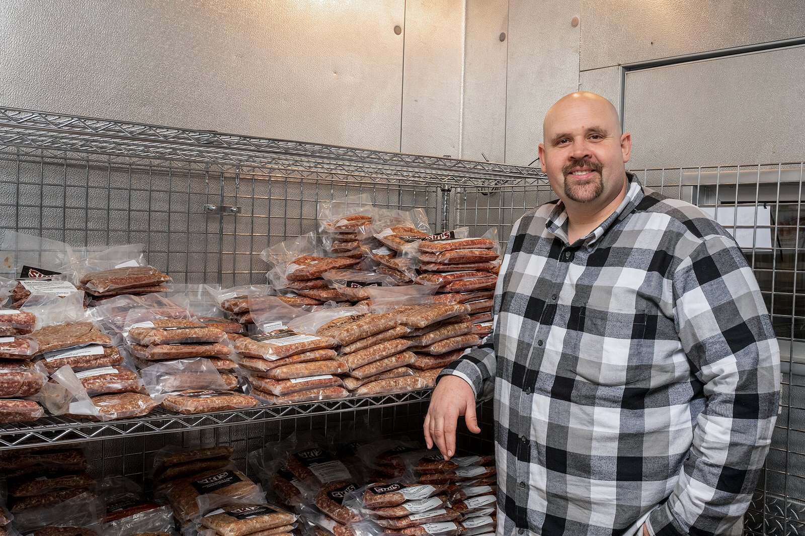 Ski's Sausage owner Dan Evanski.