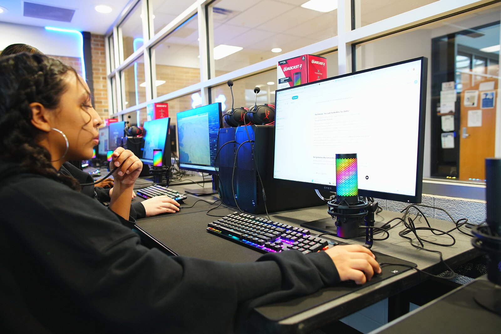 The new YCHS AI learning space.