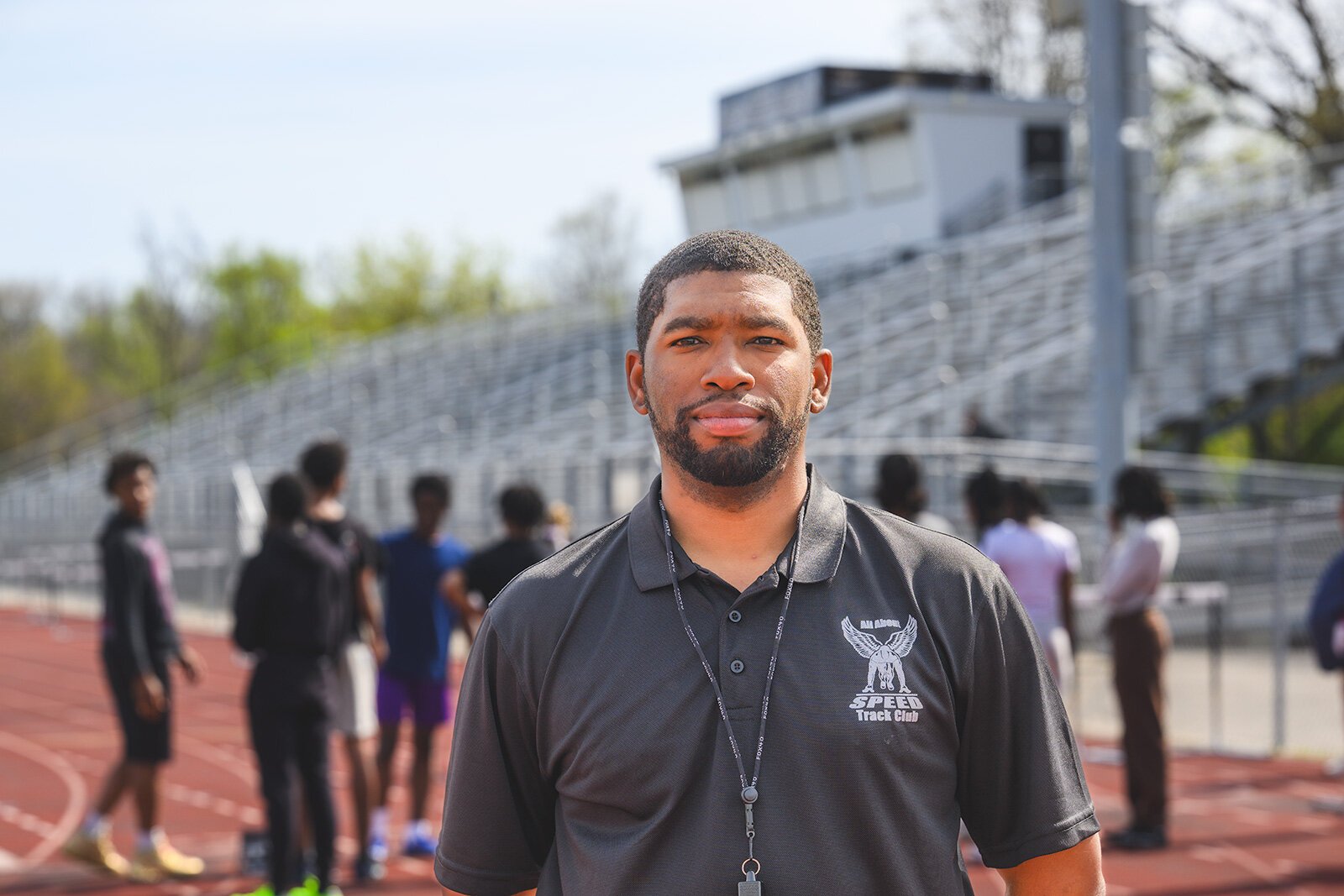 All About Speed Track Club coach Sean Brandon Jr.
