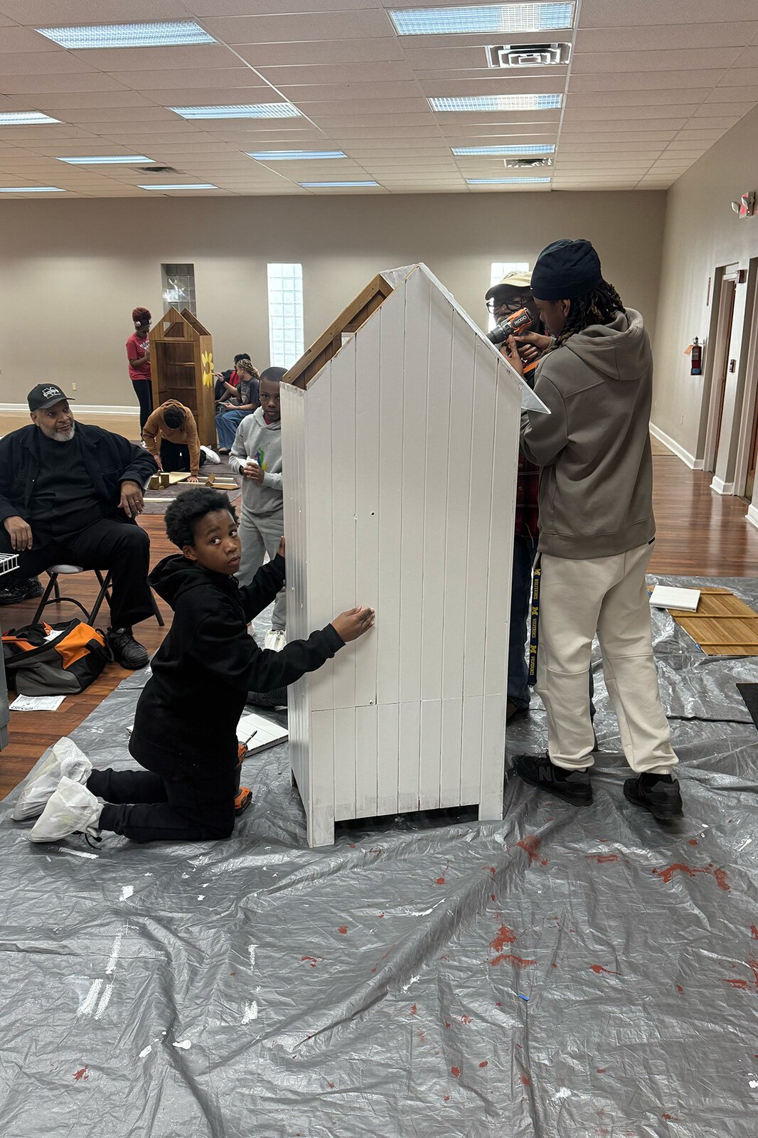 A Trades Programs for Youth and Adults class.