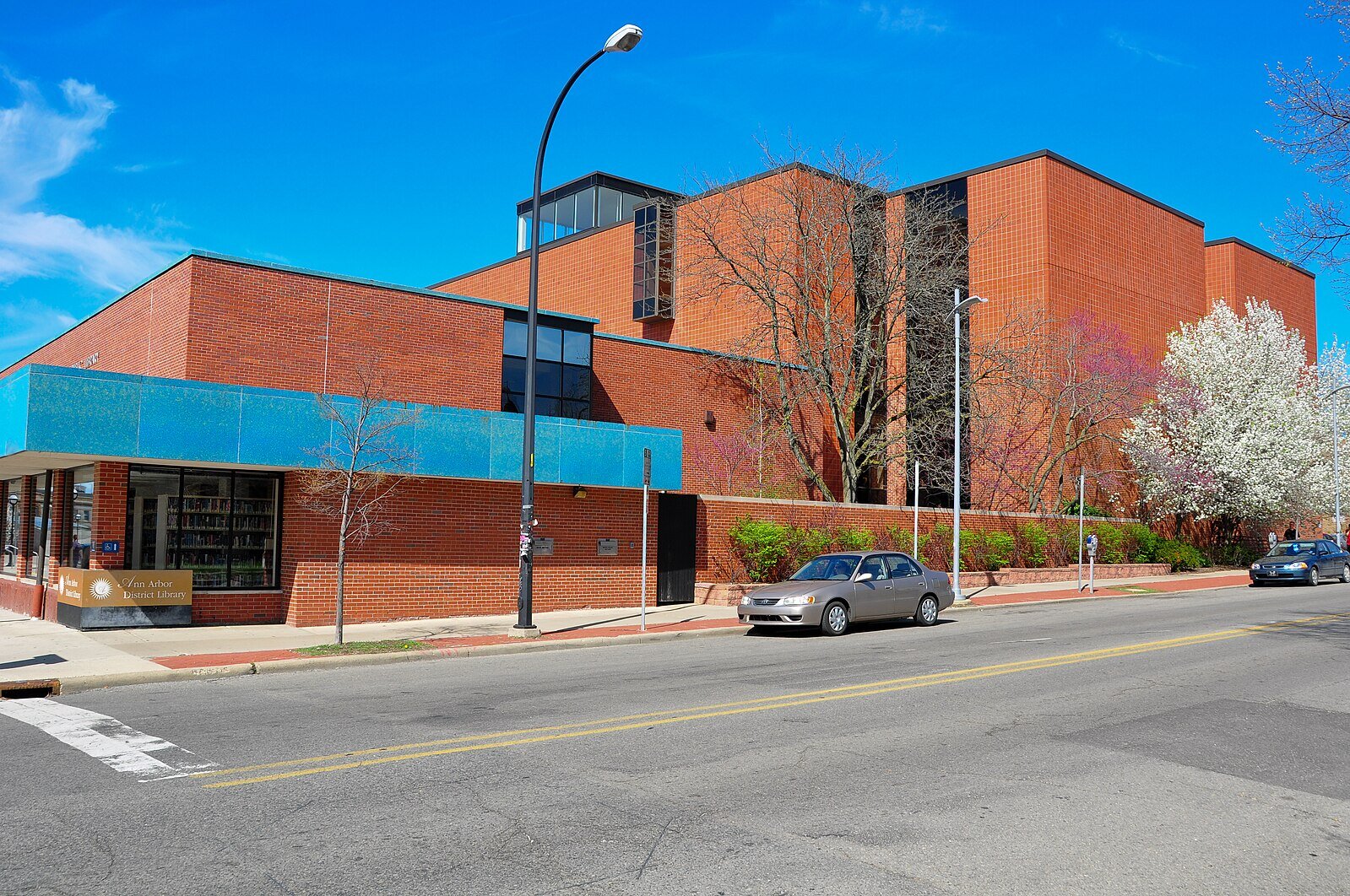 The Ann Arbor District Library's Downtown Library.