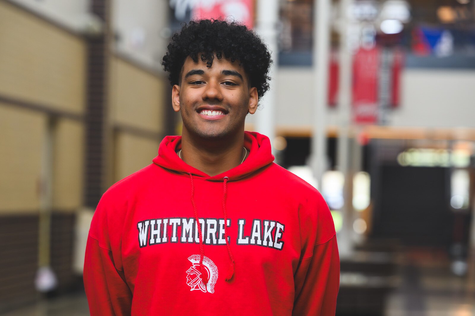 Whitmore Lake High School student Jayden Canter.