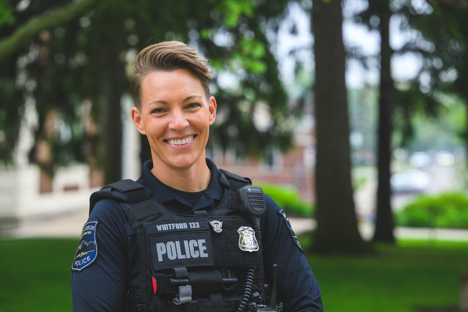 AAPD Community Engagement Officer Kasey Whitford.