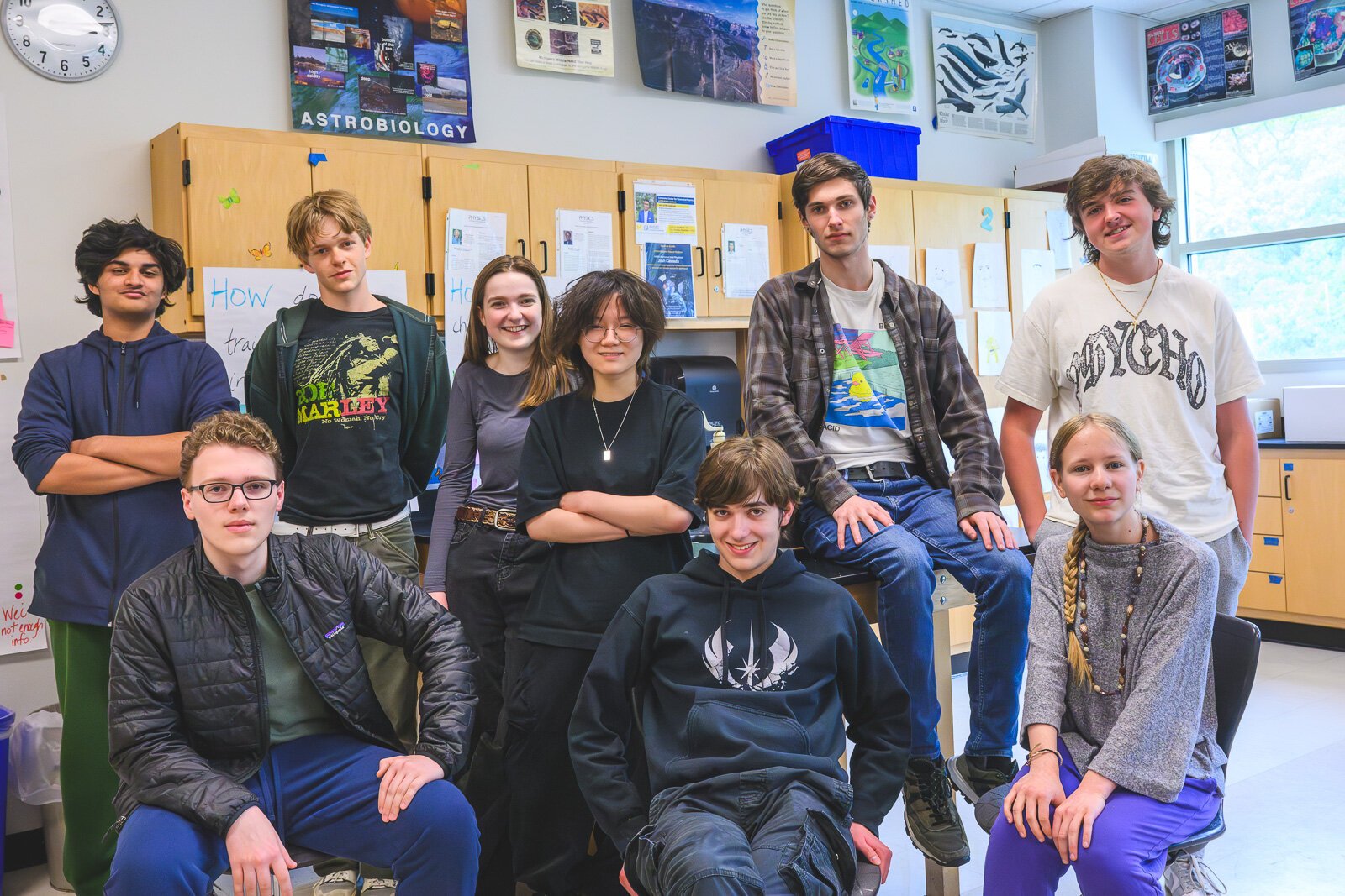Skyline High School's Environmental Sustainability Club.
